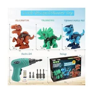 Juguete de dinosaurio con tallo para niños juguetes de_6