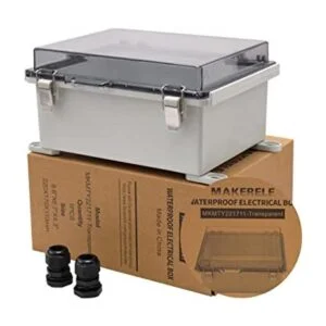 MAKERELE Caja de conexiones de plástico ABS a prueba de_1