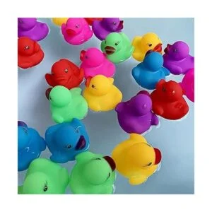 Paquete de 144 mini patos de baño mini juguete de baño de_4