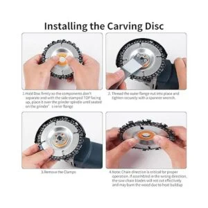 Pomsare 4 ruedas de molienda de madera mejoradas para_6