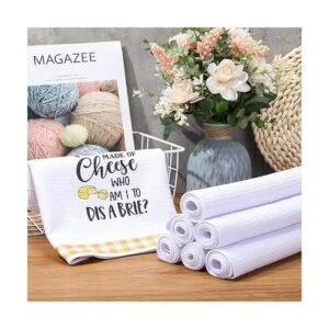 Toallas blancas de sublimación toallas de cocina de 24.0_6