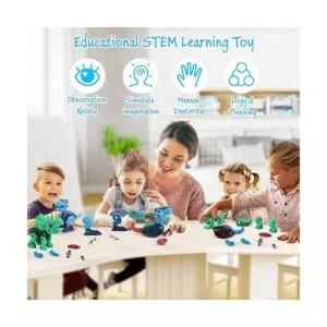 Juguete de dinosaurio con tallo para niños juguetes de_2