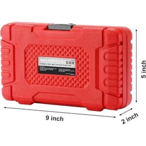 MIXPOWER Juego de 25 piezas de enchufe Torx y enchufe_6