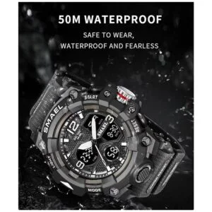 SMAEL Relojes militares al aire libre impermeable reloj de_5