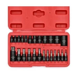 MIXPOWER Juego de 25 piezas de enchufe Torx y enchufe_1