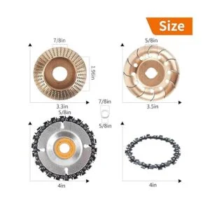Pomsare 4 ruedas de molienda de madera mejoradas para_2