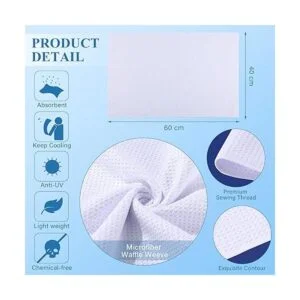 Toallas blancas de sublimación toallas de cocina de 24.0_3