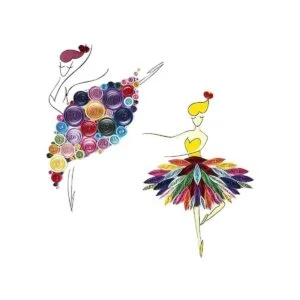 Woohome Kit de 48 piezas de papel Quilling para hacer_2