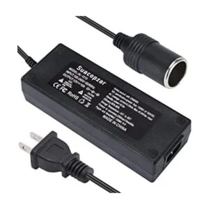 Suacopzar Adaptador de corriente de coche de 12 V 10 A_1