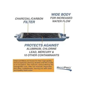 RecPro Filtro de agua RV con protector de manguera_4