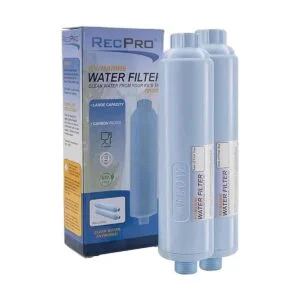 RecPro Filtro de agua RV con protector de manguera_1