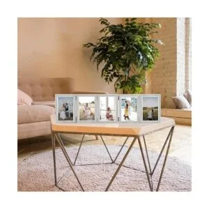 5 portarretratos plegables de 4 x 6 pulgadas marco de_2