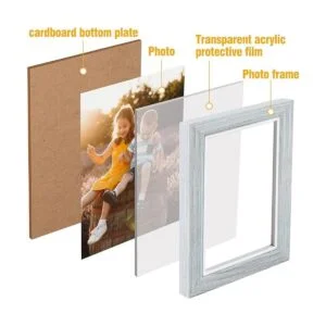 5 portarretratos plegables de 4 x 6 pulgadas marco de_6