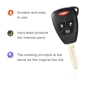 VOFONO compatible con mando a distancia sin llave Jeep_5