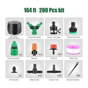 Sistema de riego automático para jardín 164 pies 200_7