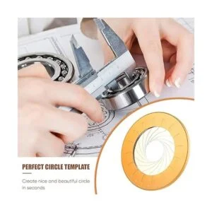 Máquina de dibujo circular plantilla circular de aleación_5