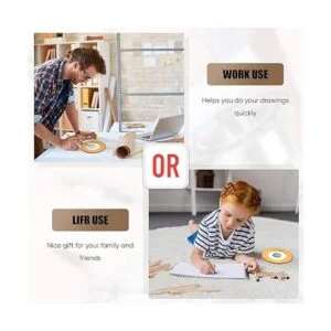 Máquina de dibujo circular plantilla circular de aleación_6