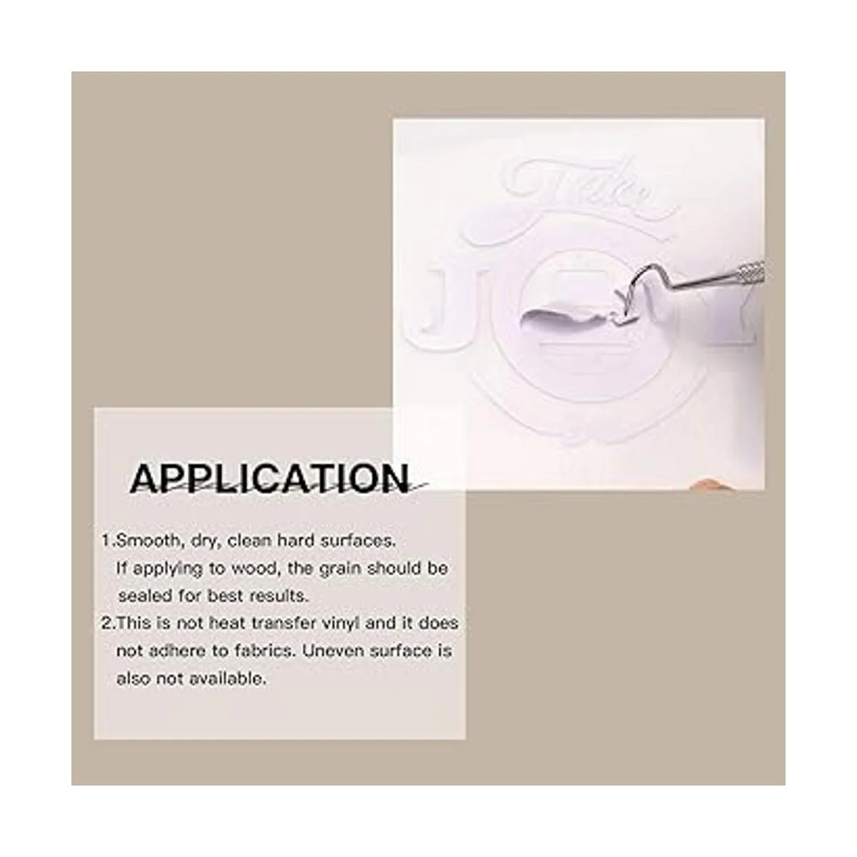 HTVRONT Vinilo permanente blanco para Cricut Rollo de_4