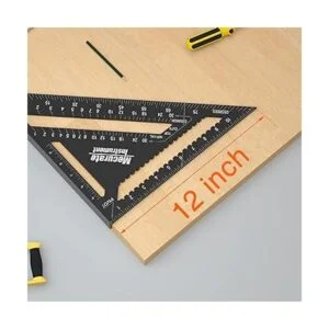 Mecurate Rafter Square Cuadrado triangular de 12 pulgadas_5