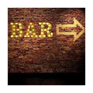 Rdutuok Letras LED de marquesina letrero de barra_2