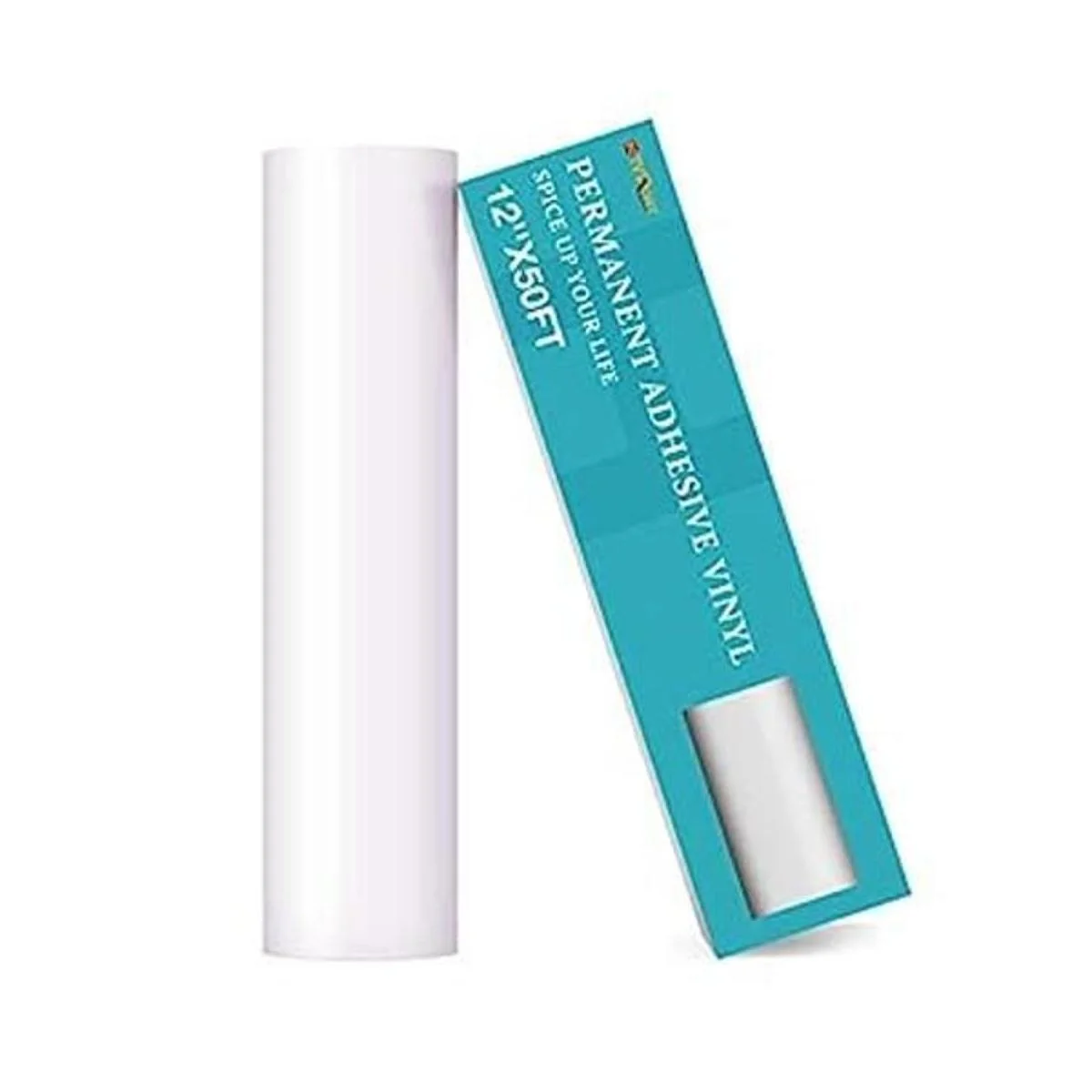 HTVRONT Vinilo permanente blanco para Cricut Rollo de_1