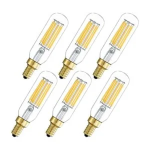Bombillas LED T6 vintage regulables de color blanco cálido_1