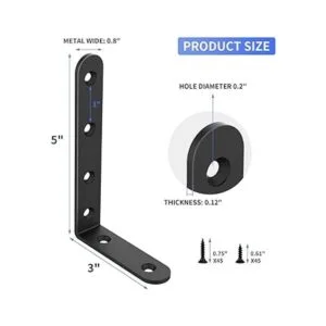 20 soportes de estante resistentes para esquinas de_2