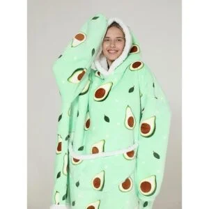 SZCMSM Manta con capucha de gran tamaño manta para_5