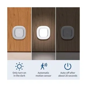 Luz de techo LED con sensor de movimiento funciona con_2