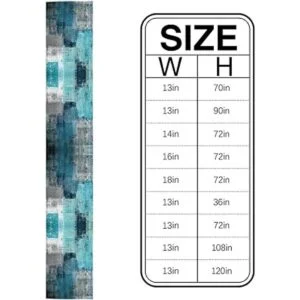 Camino de mesa turquesa camino de mesa verde azulado y_6