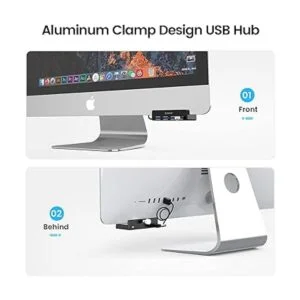 ORICO Adaptador USB 3.0 divisor USB de aluminio de 4_2