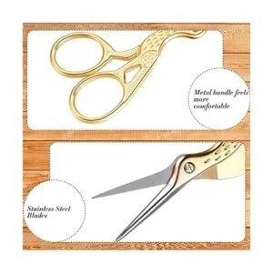 Tijeras de bordado tijeras de cigeña arco iris tijeras_2