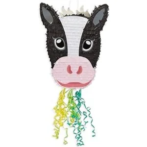 Piñata de cuerda de vaca para decoraciones de fiesta de_3
