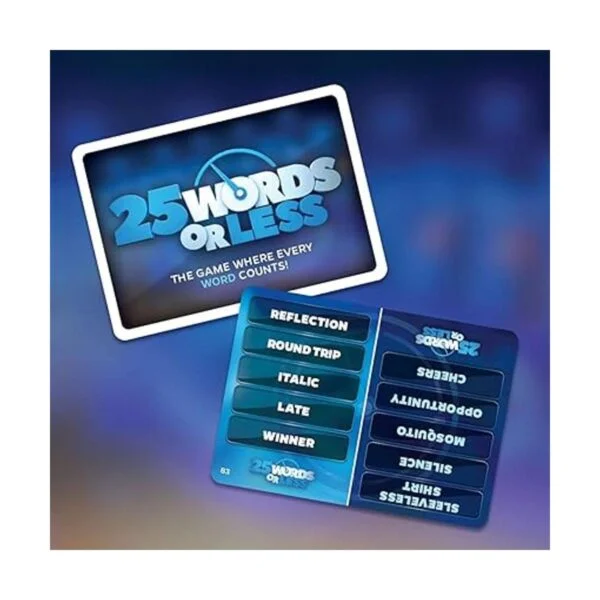 25 palabras o menos Juego de palabras de ritmo rápido_5
