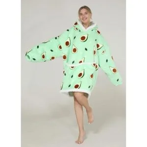 SZCMSM Manta con capucha de gran tamaño manta para_3