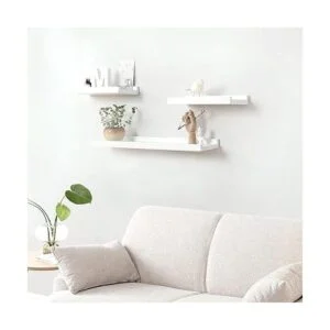 Estante flotante de madera de roble blanco de 12 pulgadas_6