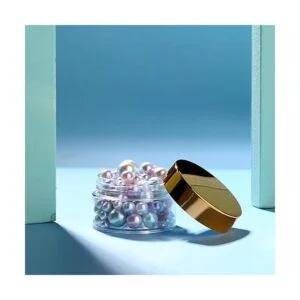 24 tarros de plástico transparente vacíos con tapas_6