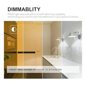 Bombilla LED Par20 de 7 W equivalente a 50 W con_6