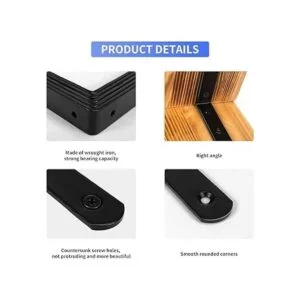 20 soportes de estante resistentes para esquinas de_3