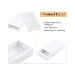 Zonon Caja de cajón de papel kraft de 30 piezas mini_2