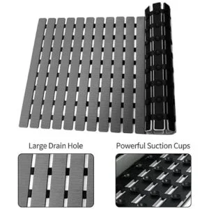 MBOSS Tapete de ducha antideslizante para bañera de baño_6