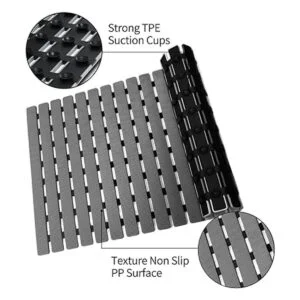 MBOSS Tapete de ducha antideslizante para bañera de baño_4