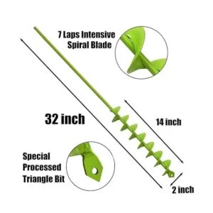 Broca de taladro alargada mejorada de 32 x 2 pulgadas sin_3