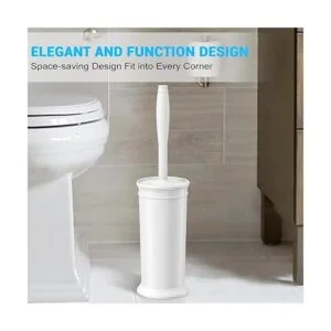 Paquete de 2 cepillos y soporte para inodoro cepillo para_6