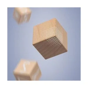 Cubos de madera 31 bloques de construcción de madera ABC_3