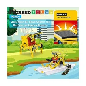 PicassoTiles STEM Robot transformador alimentado por_3