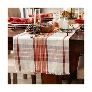 DII Decoración de mesa de Acción de Gracias y otoño a_3