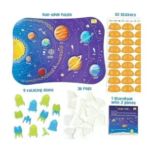 Mapology Solar System Puzzle Ayuda para aprender y_3
