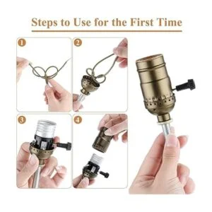 Kit de reparación de lámpara kit de realambre de lámpara_3