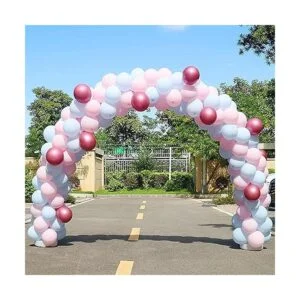 Kit de arco de globo ajustable con base soporte de arco_6